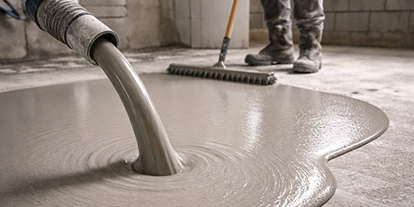 Cement based self- leveling mortar picture