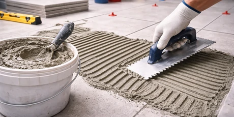 Construction adhesive mortars picture