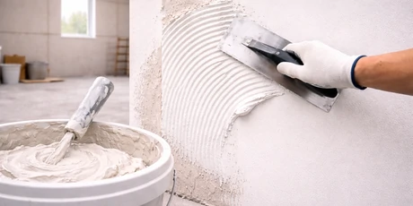 Gypsum-based mortars picture