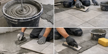Tile adhesives & joint fillers  picture