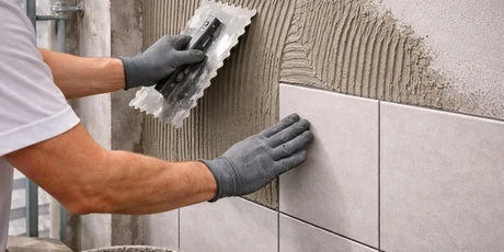 Tile adhesive picture