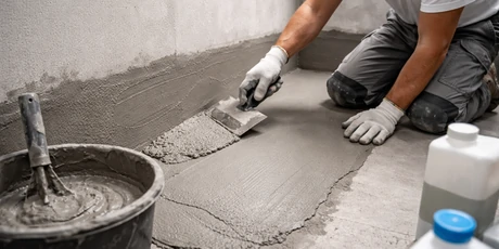 Two-component rigid polymer cement waterproof mortar picture