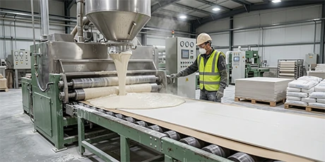 Gypsum products components, such as gypsum sculpture, gypsum wallboard, gypsum mold, etc picture