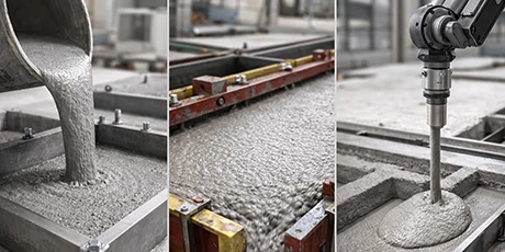 UHPC, self-compacting concrete, intelligent concrete picture