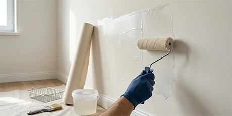 Wallpaper glue picture