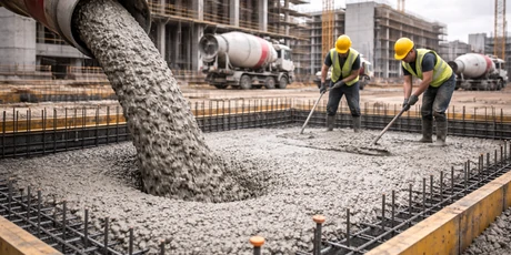 Premixed concrete & major engineering projects picture