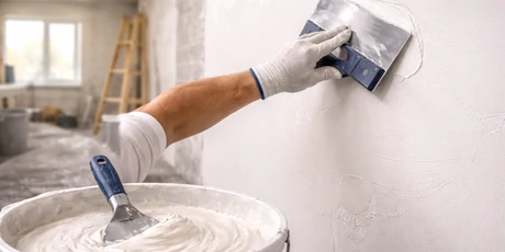 Gypsum putty picture