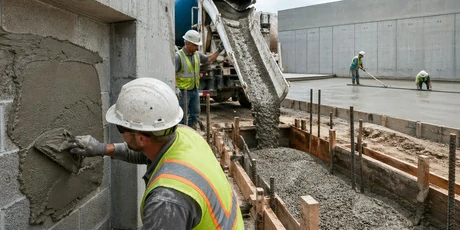 Mortar, fresh concrete, and hardened concrete systems picture