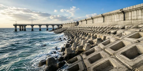 Marine engineering, revetments, piers, and coastal protection picture