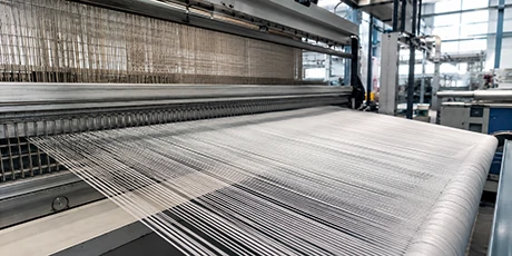 Warp sizing in textile picture
